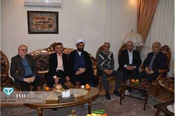 بازدید مدیرکل از همکاران بازنشسته دامپزشکی