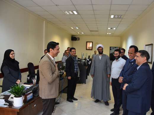 دیدار نوروزی رئیس سازمان جهاد استان با همکاران ستاد اداره کل دامپزشکی خراسان رضوی