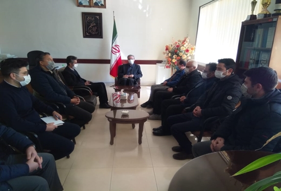 بازدید مدیر کل دامپزشکی استان خراسان رضوی از شبکه دامپزشکی قوچان 