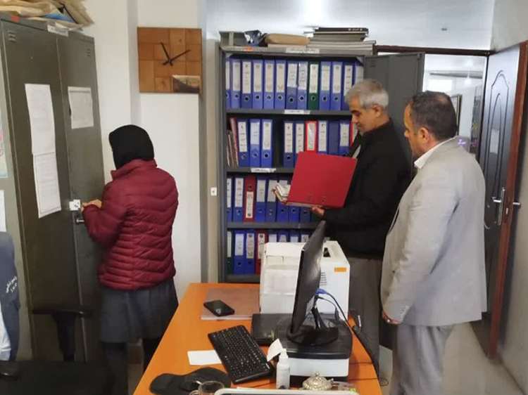 بازدید از تجهیزات و اقلام مدیریت بحران شبکه دامپزشکی طرقبه و شاندیز