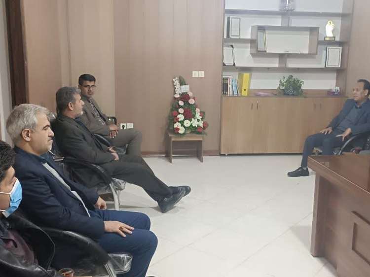 دیدار مدیرکل دامپزشکی خراسان رضوی با فرماندار و مسئولان شهرستان زبرخان