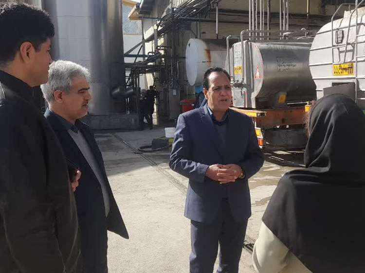 بازدید مدیرکل دامپزشکی استان از کارخانه تولید محصولات لبنی، پارک حیات وحش و کشتارگاه در حال ساخت شهرستان زبرخان