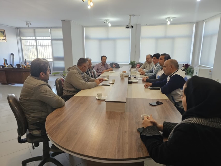 برگزاری کمیته تب برفکی در شبکه دامپزشکی شهرستان تربت حیدریه