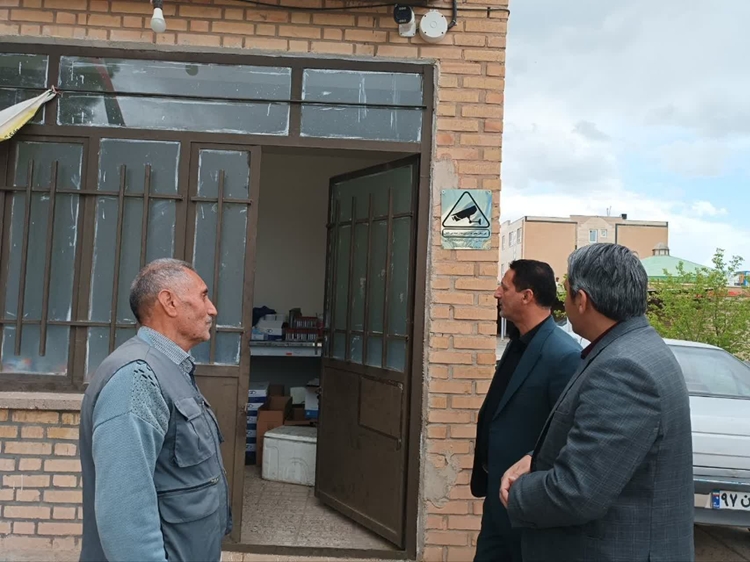  فرماندار جوین از شبکه دامپزشکی شهرستان بازدید نمود