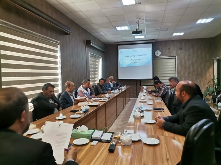 برگزاری کارگروه سلامت و امنیت غذایی شهرستان خوشاب با محوریت بیماری هاری 
