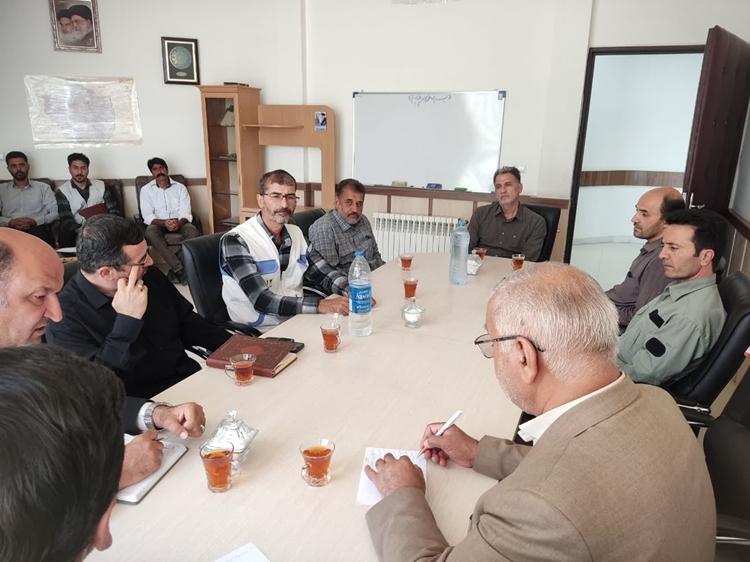 برگزاری جلسه ساماندهی کشتار غیرمجاز دام در شهر جنگل شهرستان رشتخوار